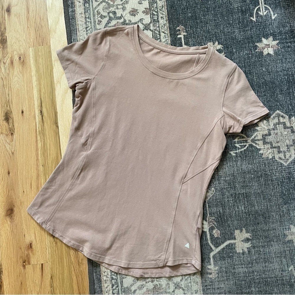 Balance Athletica Short Sleeve Serene Tee Dusty Mauve Small